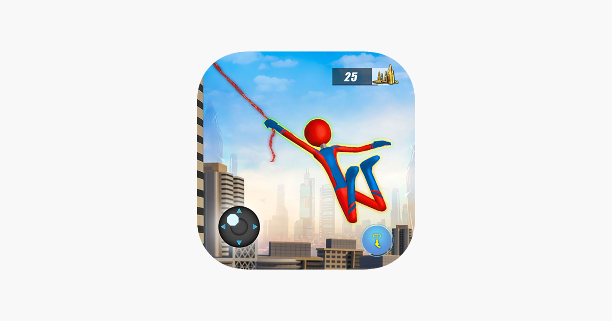 Games like Stickman Rope Hero City
