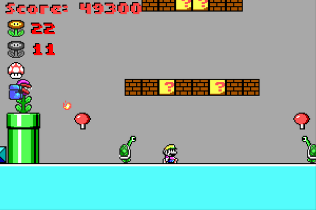Super Mario in Marooned on Mars Image