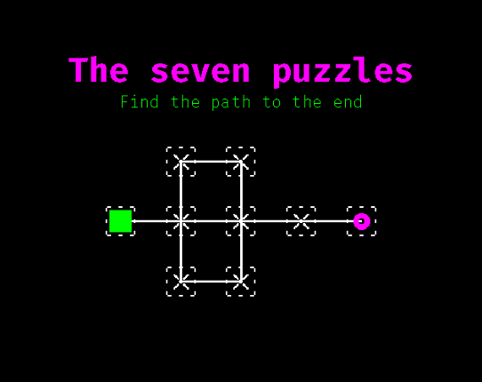 The seven puzzles Game Cover