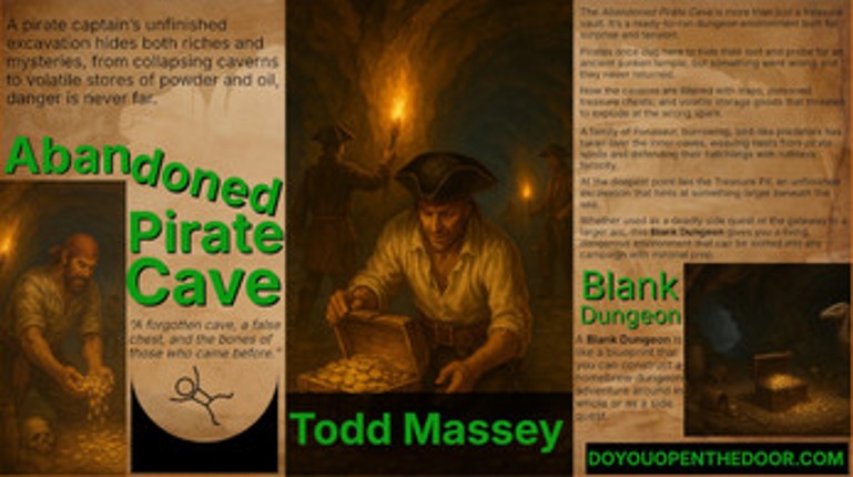 Abandoned Pirate Cave Image