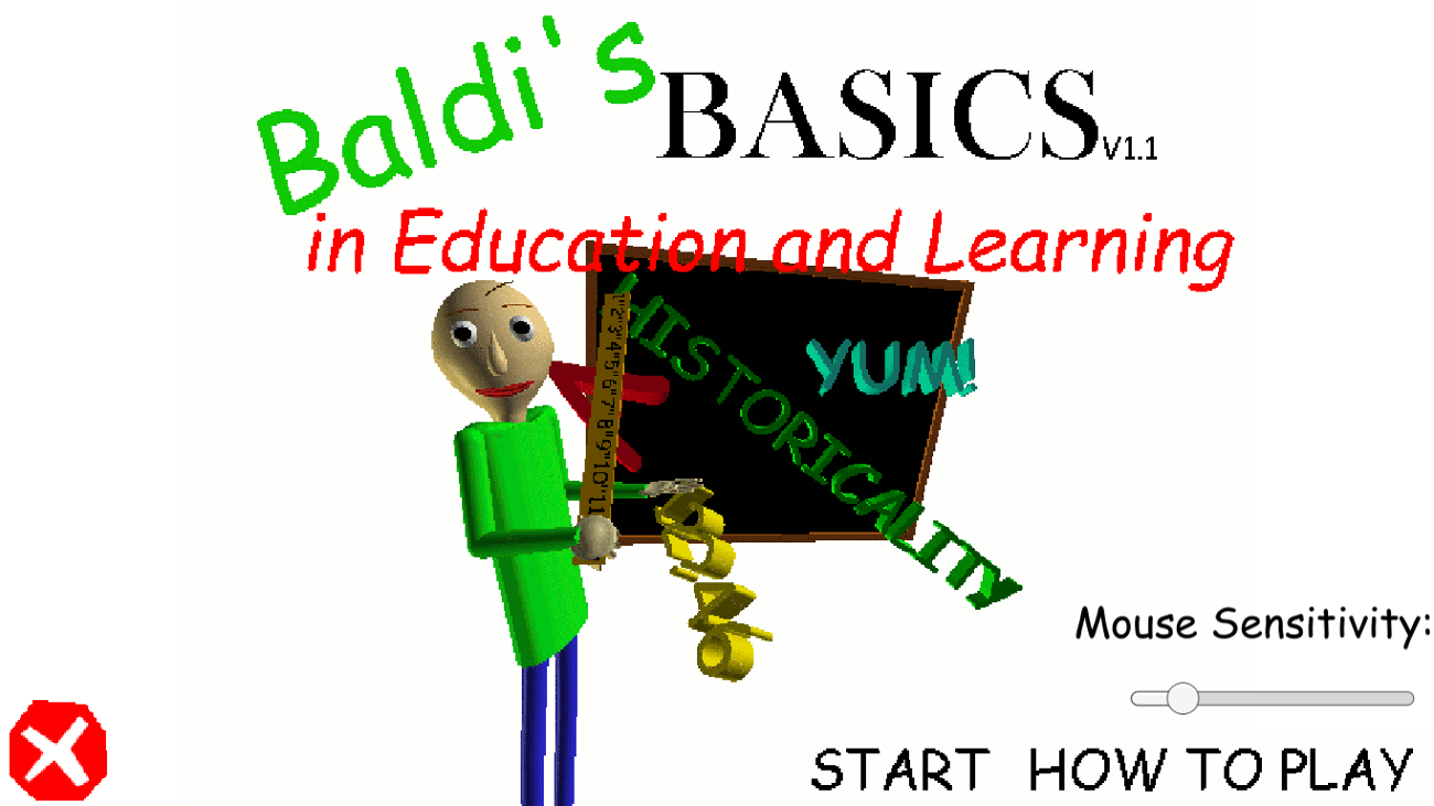 Games like Baldi's basics 1.1