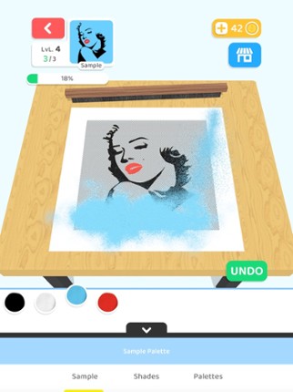 Colored Sand Painting screenshot