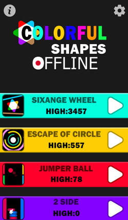 Colorful Shapes Offline Image