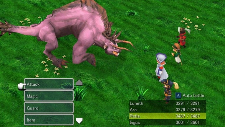 Final Fantasy III screenshot