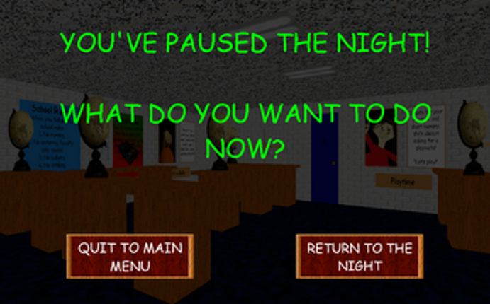 Five Nights At Baldi's Redone screenshot