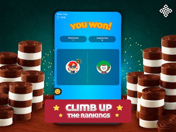 Checkers Online: board game screenshot