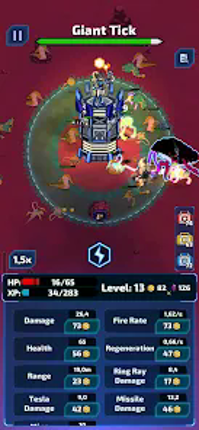 Space Defense: Idle Tower TD screenshot