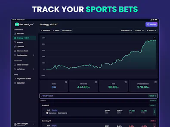 Bet-Analytix: Bet Tracker Image