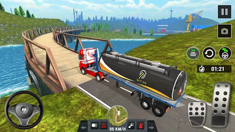 Oil Truck Games: Driving Games screenshot