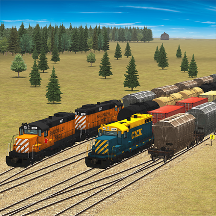 Train and rail yard simulator Image