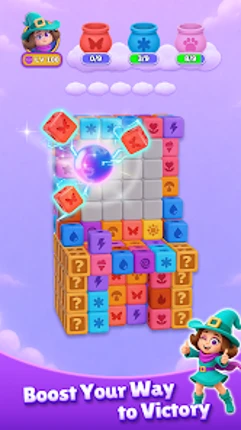 3D Magic Pop™: Color Cube Sort screenshot