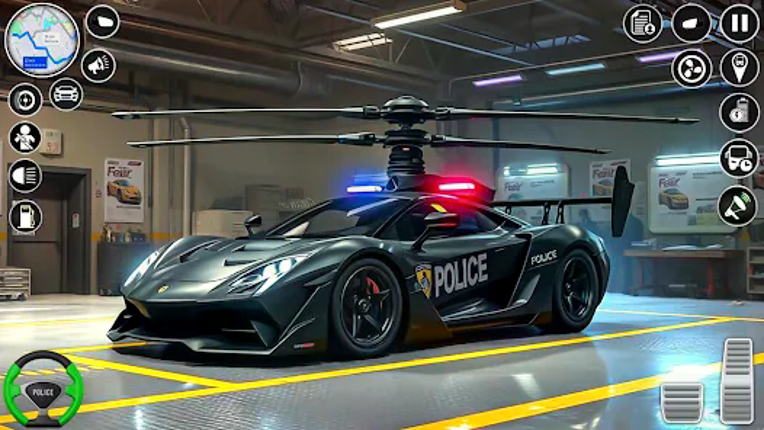 US Police Car Helicopter Chase screenshot