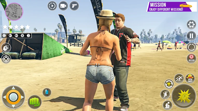 Gangster Open World Mafia Game screenshot