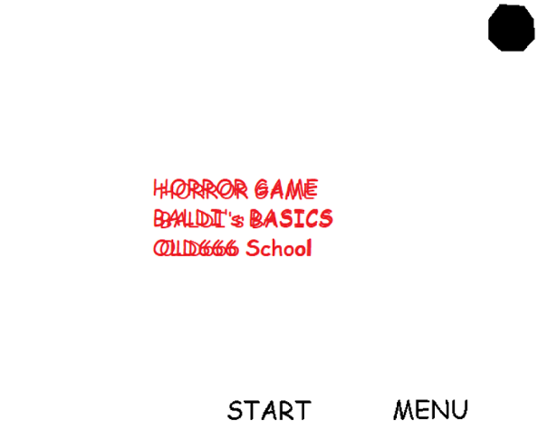 Baldi's Basics The Old School 666 Game Cover