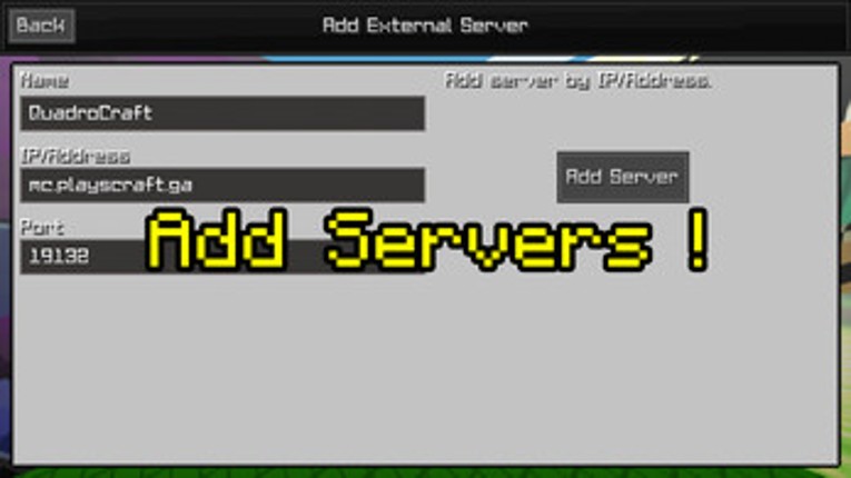 QuadroCraft 2.0 screenshot
