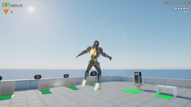 Jetpack Pizza Delivery Simulator screenshot