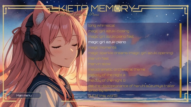 KIETA MEMORY – The Girl from the Stars screenshot