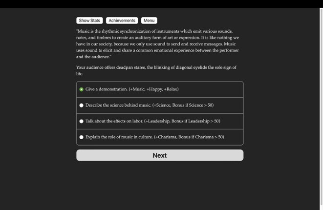 Message in a Melody screenshot
