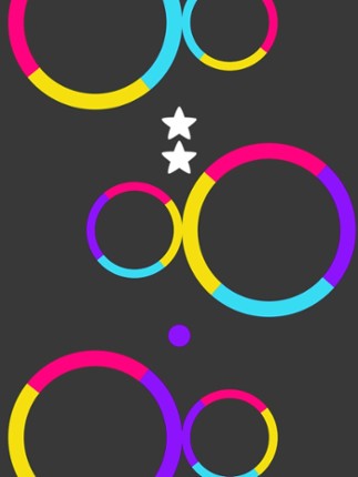 Steppy Jump Circle Color - Switch Spinny Balls On Wanted Road screenshot