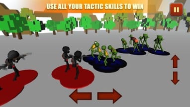 Sticky Man Zombie Fight Arena Image