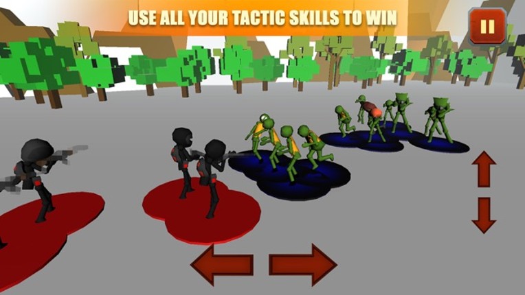 Sticky Man Zombie Fight Arena Image