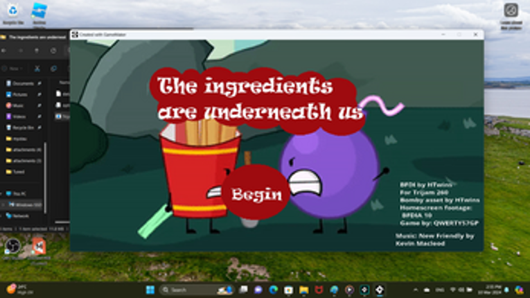The ingredients are underneath us (BFDIA fan game) Image