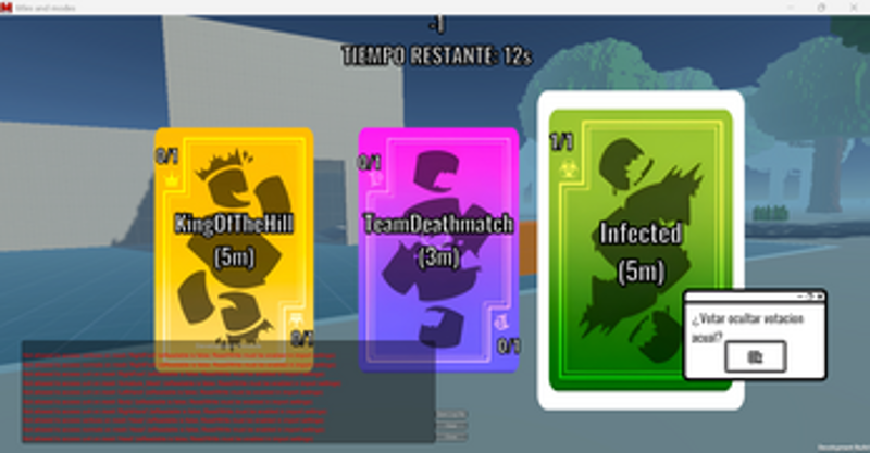 titles and modes screenshot