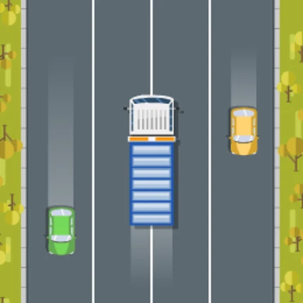 Truck Traffic Image