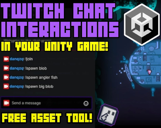 Unity Twitch Chat Interactions Game Cover