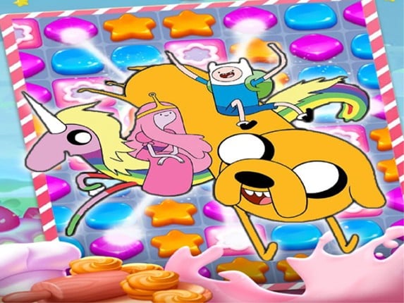 Adventure Time Match 3 Games Online Game Cover