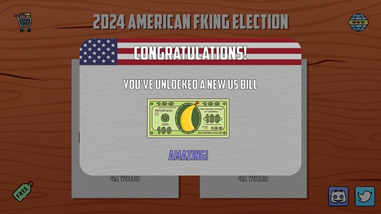 American FKN Election screenshot