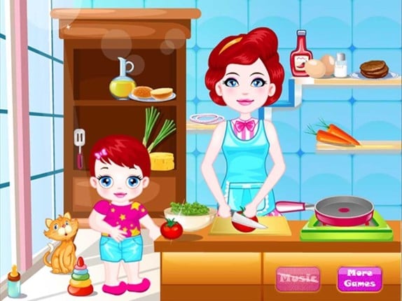 Baby Cooking Assistant - Help Mom to Make breakfast screenshot