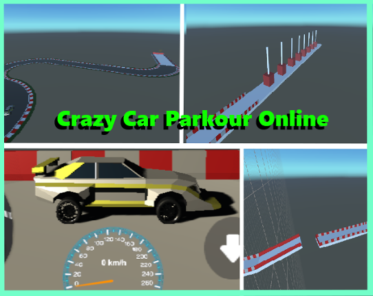 Crazy car parkour online Image