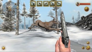 Deer Hunting Ice Age Image