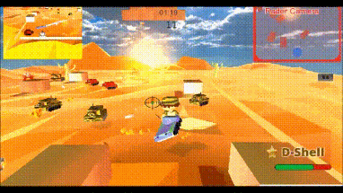 Fly Fly Tank: 3D Action/Destruction Game Image