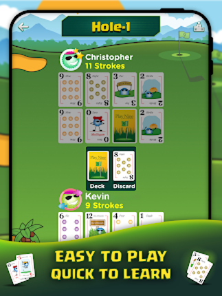 Play Nine: Golf Card Game Image