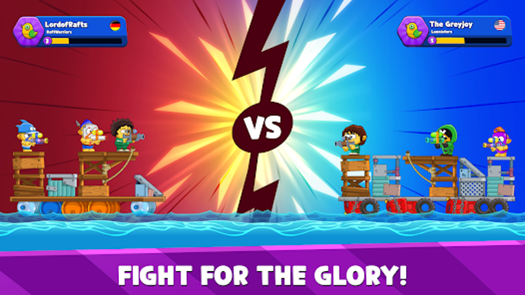 Boat Battles: Defend Your Raft screenshot
