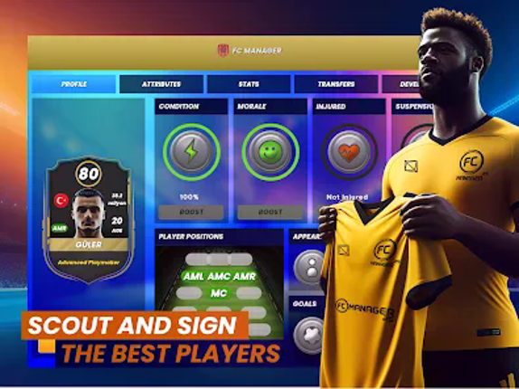 FC Manager 26 - Football Game Image