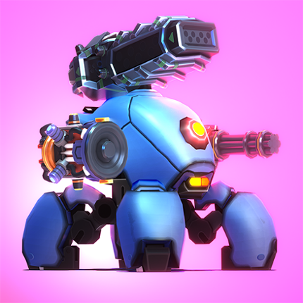 Little Big Robots. Mech Battle Image