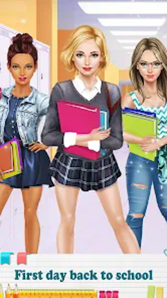Back-to-School Makeup Games screenshot