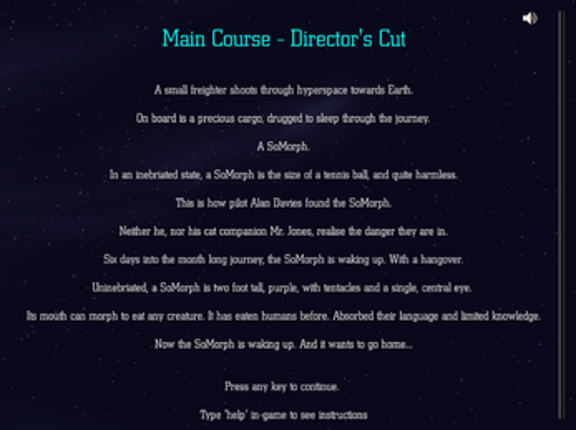 Main Course - Director's Cut screenshot