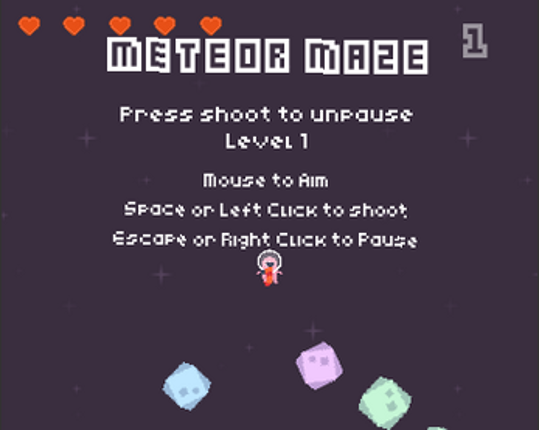 Meteor Maze screenshot