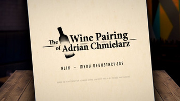 The Wine Pairing of Adrian Chmielarz Image