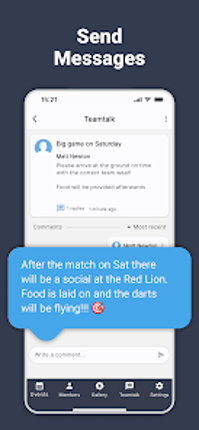 Teamer - Sports Team App Image