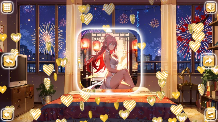 Lovely Anime Puzzle: Lunar Image