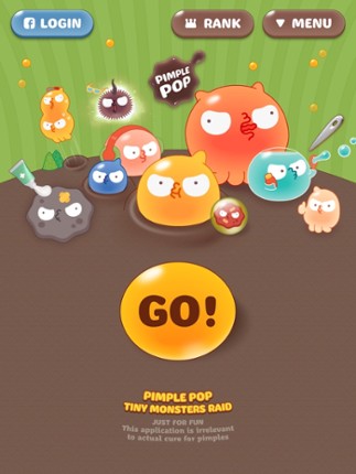 Pimple POP-TINY MONSTERS RAID screenshot