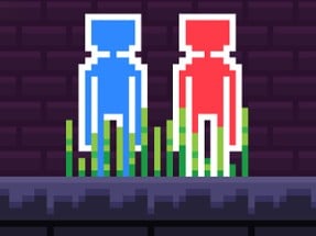 Red Stickman and Blue Stickman Image