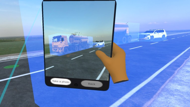 Road Accident With Dangerous Goods VR Training screenshot