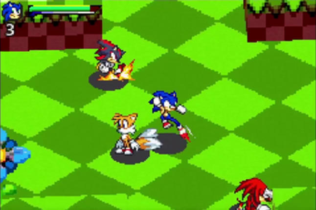 Sonic Battle Framework Image