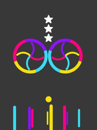 Steppy Jump Circle Color - Switch Spinny Balls On Wanted Road screenshot